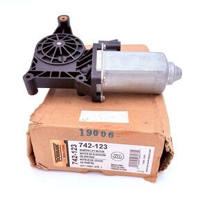Dorman 742-123 Power Window Lift Motor 12V 2-Pin Connector Replacement Part